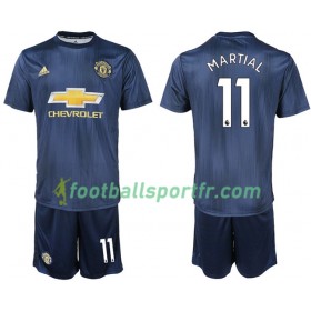 Tenue Manchester United MARTIAL 11 Enfant Troisieme 2018-2019 Maillot de Foot